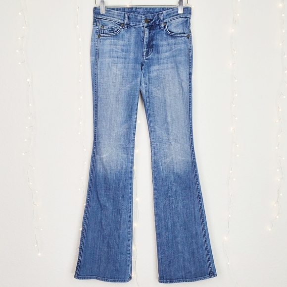7 For All Mankind Denim - 7 For All Mankind | A Pocket Light Wash Bootcut